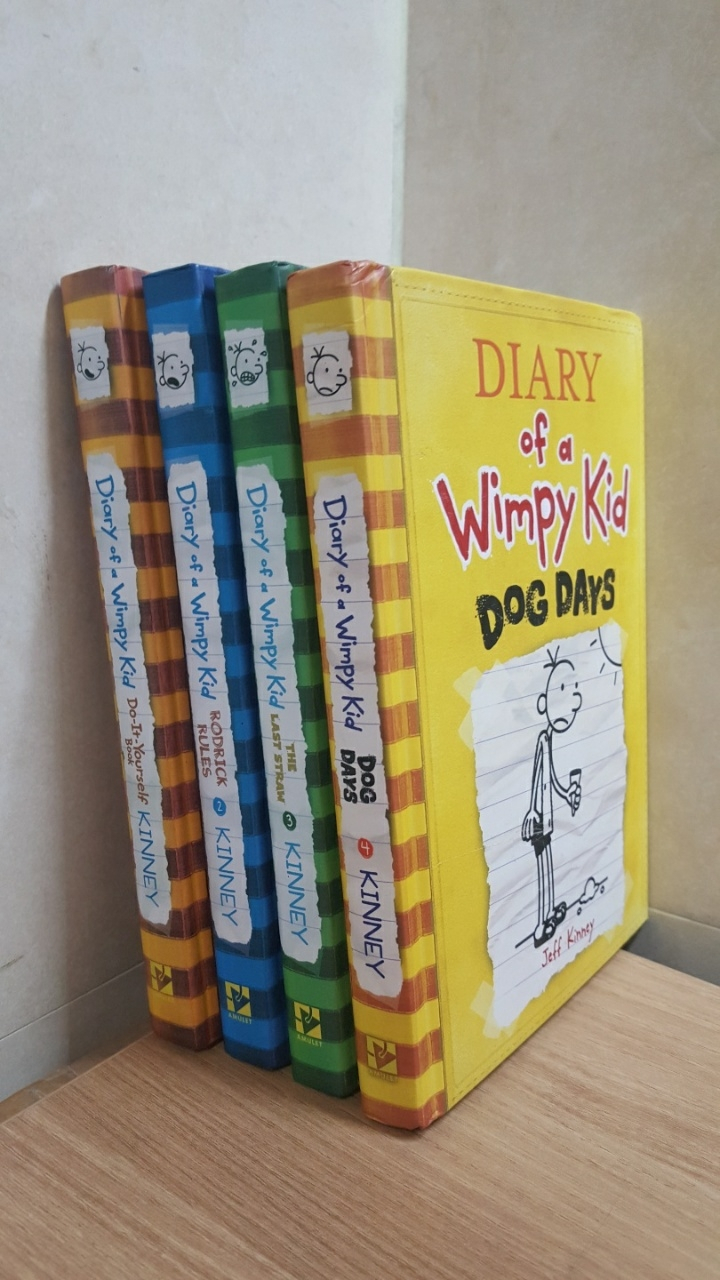 푸른날개 윔피키드 양장본 총16권(한글판12권+영어판4권) 세트--1