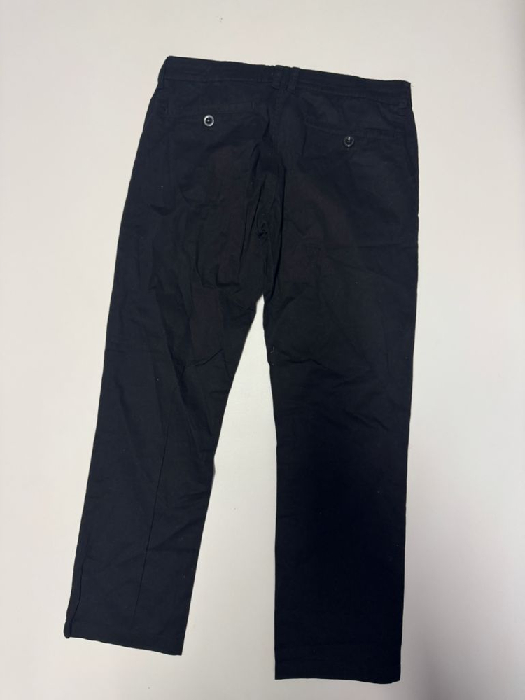 여성 버버리 브릿 블랙 치노 팬츠 33.8인치 이미지