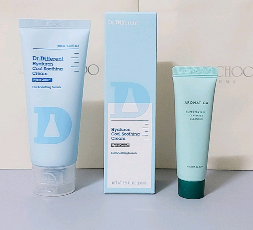 [새상품] 닥터디퍼런트 열감 홍조 진정 수분크림 대용량--1