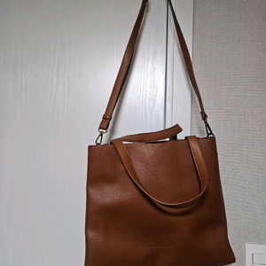 리틀파머스 3단 가죽크로스백