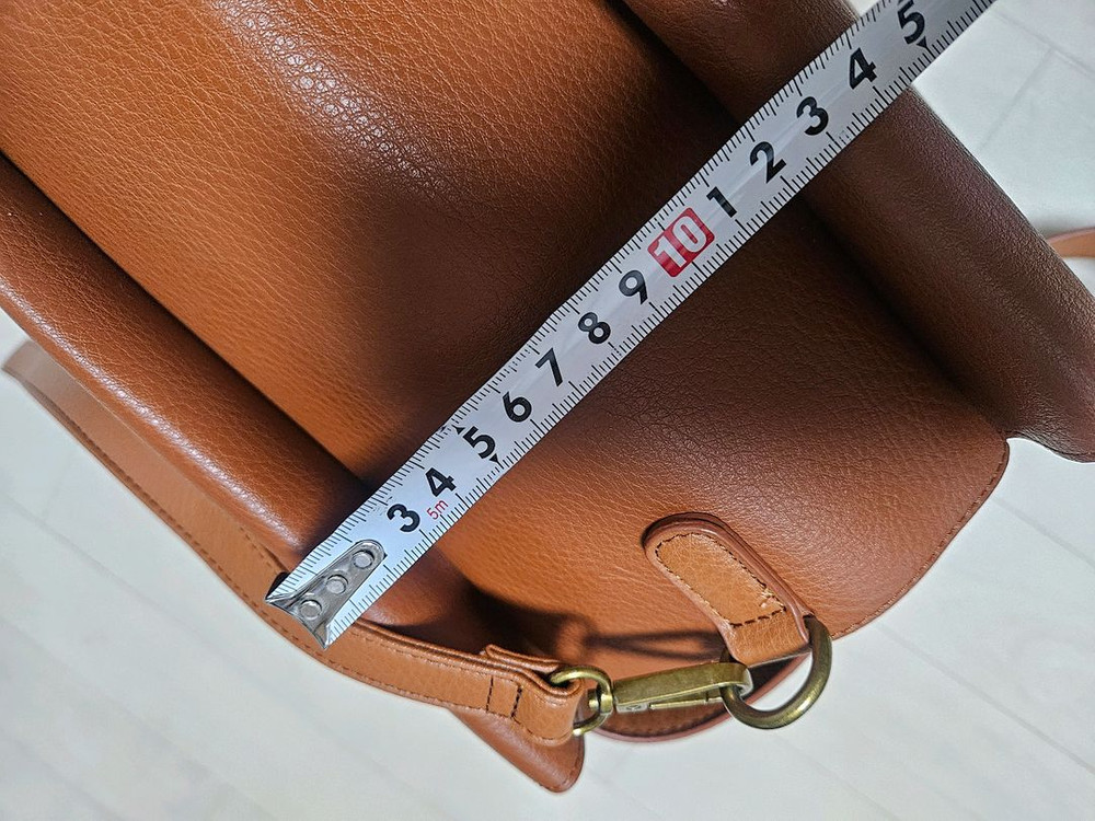 리틀파머스 3단 가죽크로스백--7