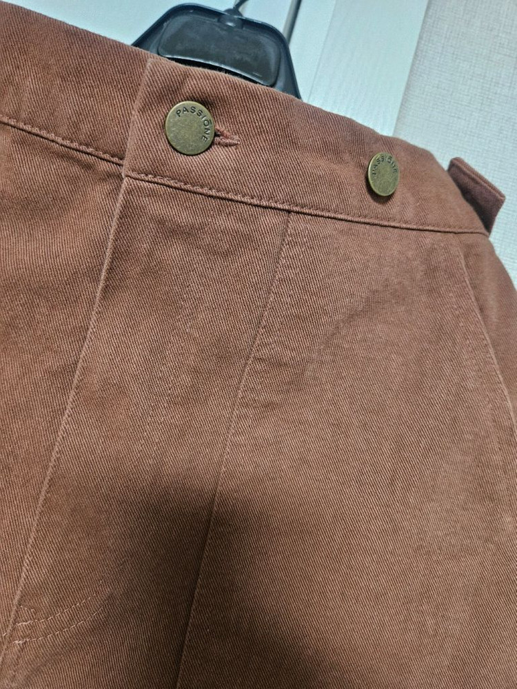 율하네 율하맘 칼라팬츠 브라운색상 160이상사이즈--6