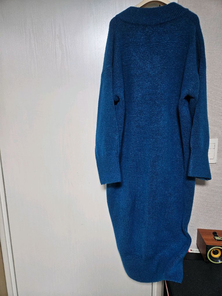 아이에머 데일리니트롱원피스 어덜트 블루색상--6