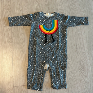 더보니몹 우주별 패턴 아기 우주복