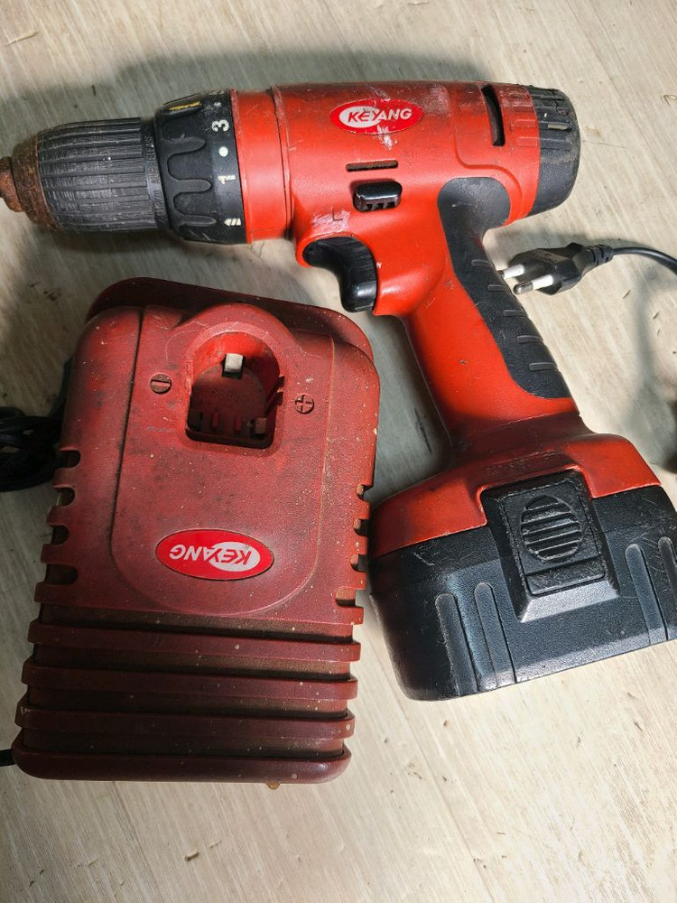 계양 14.4V 충전 드라이버 드릴 2세트 각--1