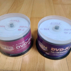 [새상품] 공 DVD-R / 공 DVD+R 판매합니다.