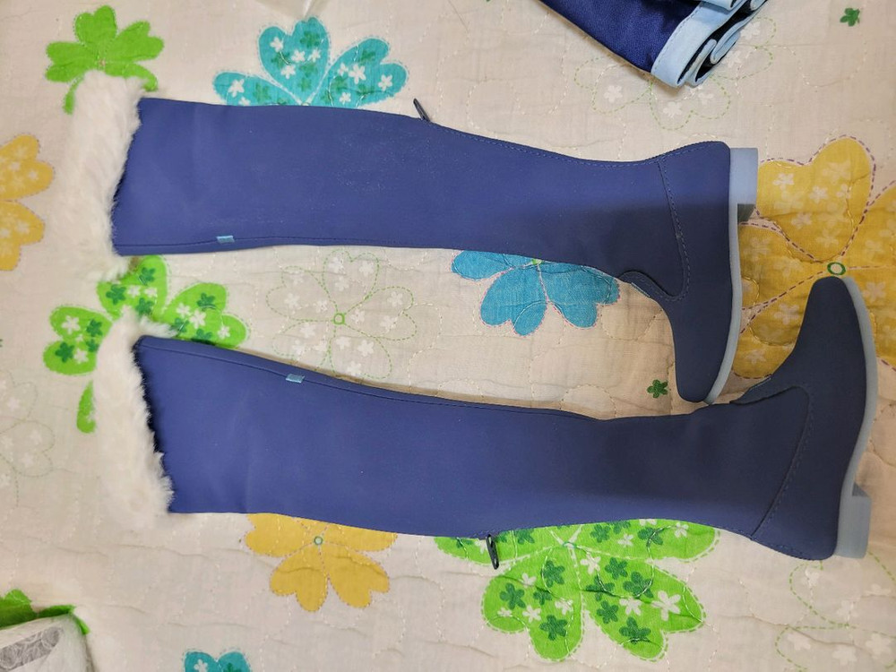 유키미쿠 2012 돌피드림 dd 후와후와 코트 디폴 의상 세트 푹신푹신 보컬로이드 이미지