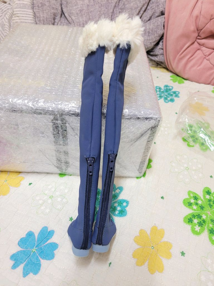 유키미쿠 2012 돌피드림 dd 후와후와 코트 디폴 의상 세트 푹신푹신 보컬로이드 이미지