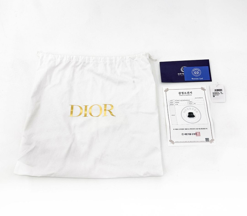 [58] Dior 디올 여성 오블리크 자수 벙거지 버킷햇 모자 네이비 이미지