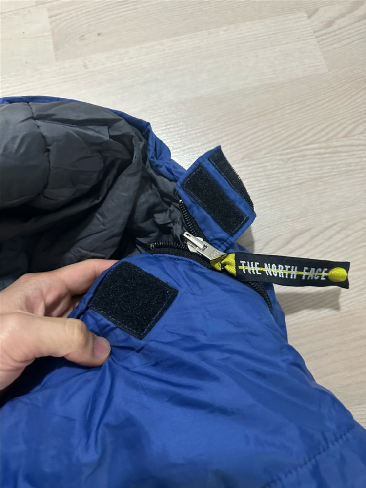 노스페이스 블루 삼계절 폴리 침낭--2