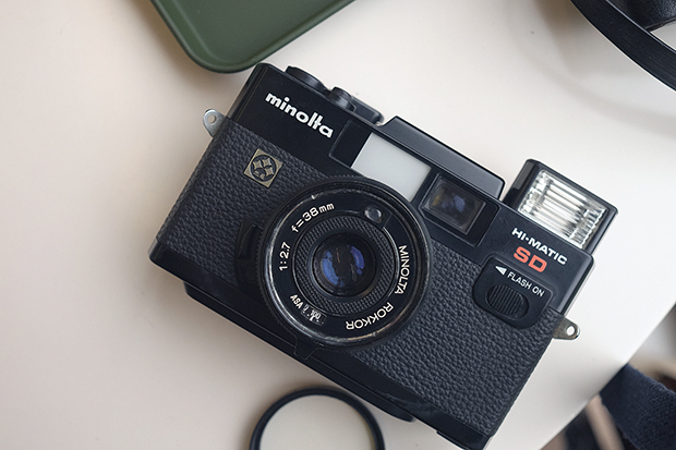 미놀타 하이메틱 SD 팝니다(신품베터리,케이스포함)--7