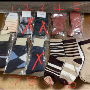 미사용 빈폴 남성 여성 양말 정리해요