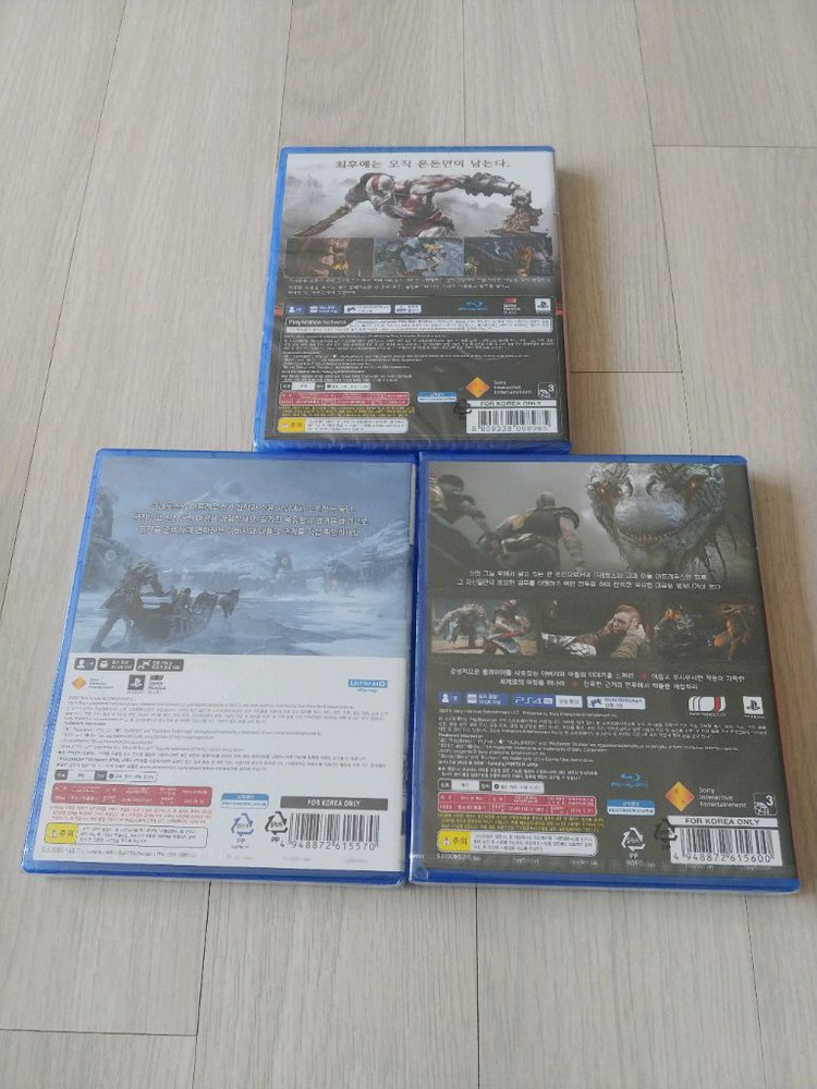 ps4 / ps5 갓 오브 워 한국어판 일괄 이미지