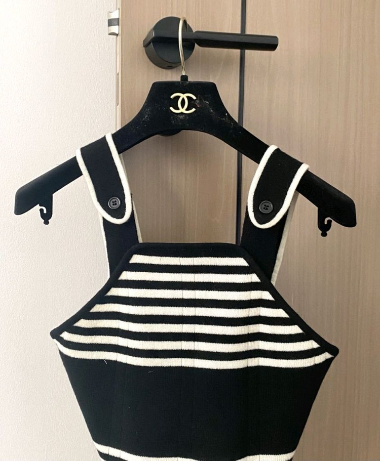 레이어드 니트 탑(새상품)--2