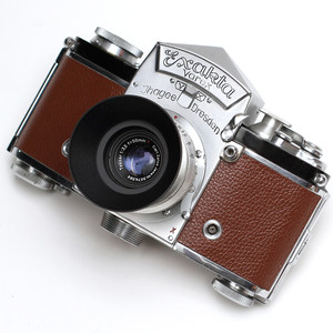 엑작타 VX + 칼짜이스 50mm + 스플릿 스크린 + 아르누보 스트랩