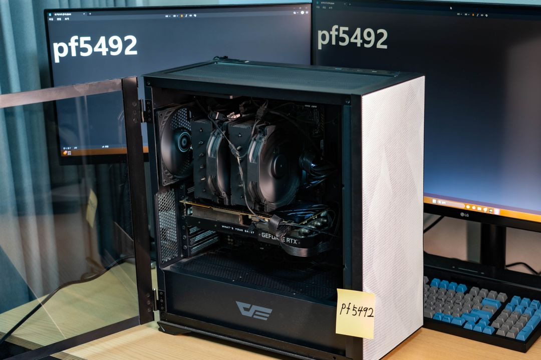 i7-11700k, RTX 2070 SUPER, DDR4-32GB PC 본체 이미지