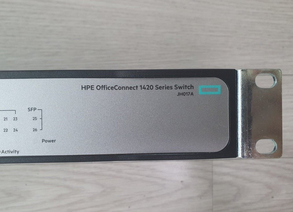 HPE 1420-24G-2SFP - 24포트 기가비트 허브 (무상AS 가능) 이미지