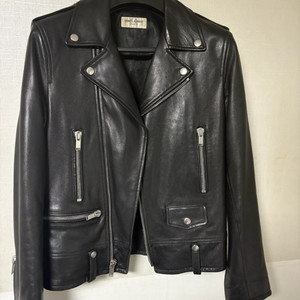 [44] 생로랑 L01 렘스킨 라이더 자켓