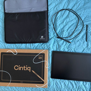 와콤 신티크 16 (2025)+ 쿠팡 5년 보험 + 파우치 이미지