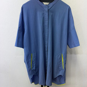 정품) TIME 타임 한섬 여성 블루셔츠 자켓 82 이미지