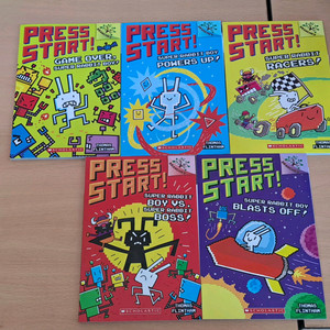 초등영어 그래픽 챕터북 Press Start! 시리즈