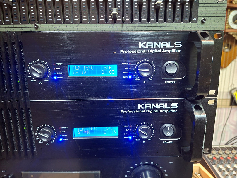 KANALS 디지털 앰프 KD-2000,KD-1300, EQ-BK231--2