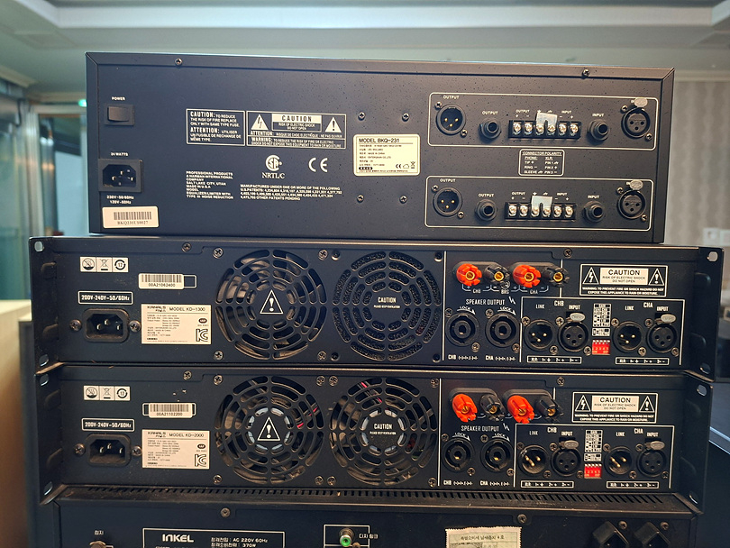 KANALS 디지털 앰프 KD-2000,KD-1300, EQ-BK231--4