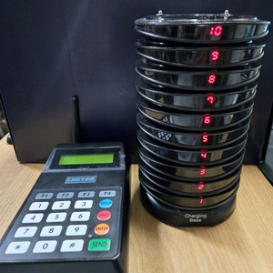 리텍제품 g10 진동벨 10개세트 팝니다