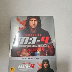 미션임파서블 4 스틸북 한정판 블루레이 4k 미개봉
