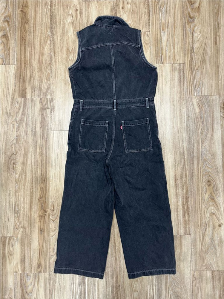 리바이스 슬리브리스 데님 점프수트 M 이미지