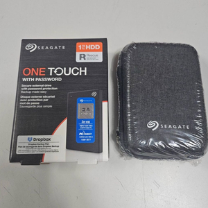 미개봉 새상품 씨게이트 외장하드 1TB