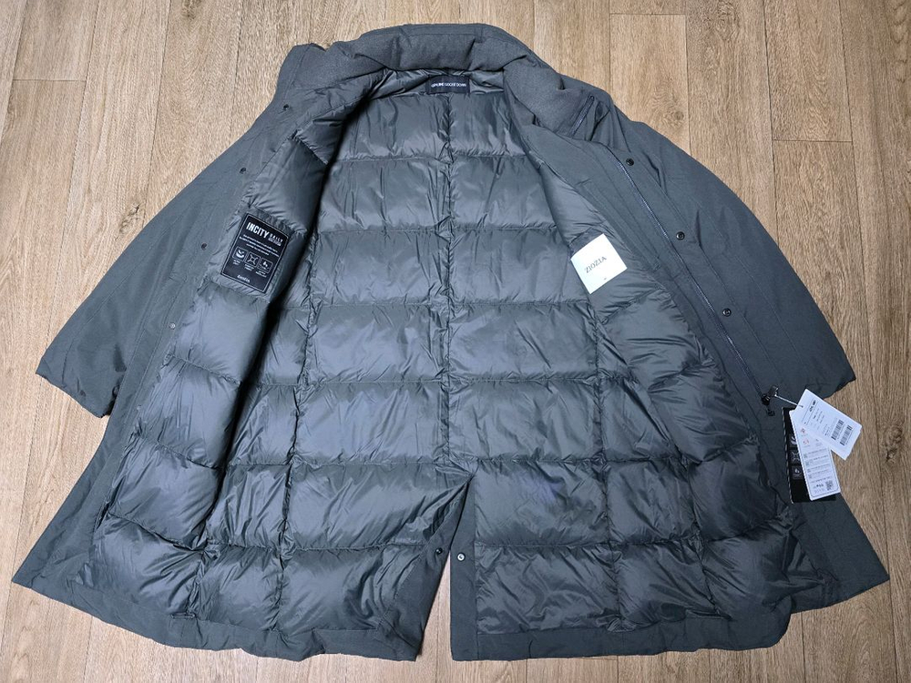 지오지아 구스다운 패딩코트 100 새제품 팝니다--5