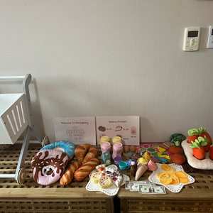 역활놀이) 카페베이커리놀이 주방놀이 음식모형 장난감모음