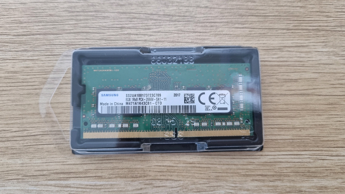삼성 DDR4 8GB 노트북 램 PC4-2666V(LG그램 적출)--1
