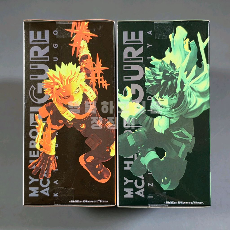 <세트> 나히아 피규어 GIGO 바쿠고 & 미도리야 히로아카 이미지