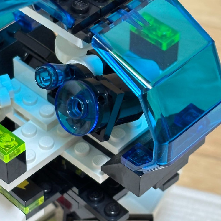 올드 레고 6899 스페이스 은하 탐사선--5