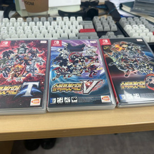 스위치 슈퍼로봇대전 시리즈 게임 3종 세트