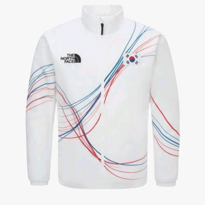 노스페이스 팀코리아 밀라노올림픽 기념 바람막이 자켓