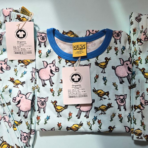 던스 파란돼지 반팔,반바지,배기 세트 98/104