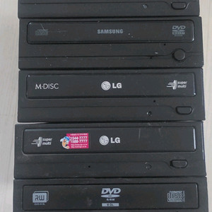 LG , 삼성 DVD롬 5개