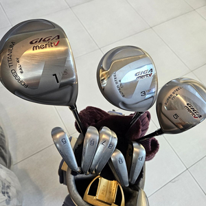 여성용 미즈노 아이언 외 풀 셋트 정리합니다