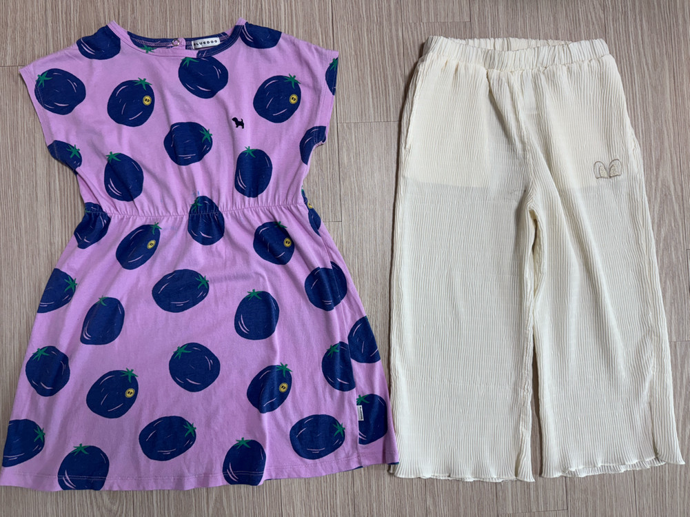 120사이즈 여아 여름옷(베네통, 빈 외 5종)일괄 택포--9