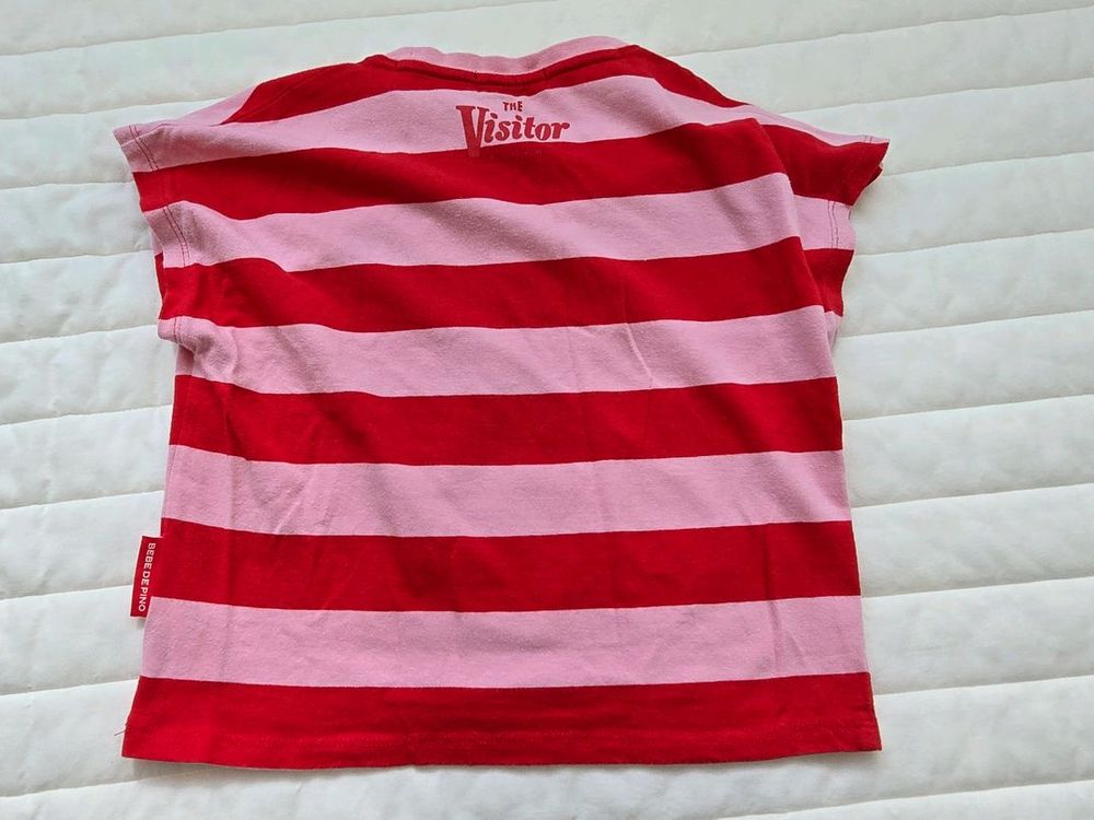 반택포) 베베드피노 체리 반팔 티셔츠 110--4