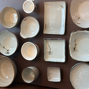 도자기 식기세트 일괄