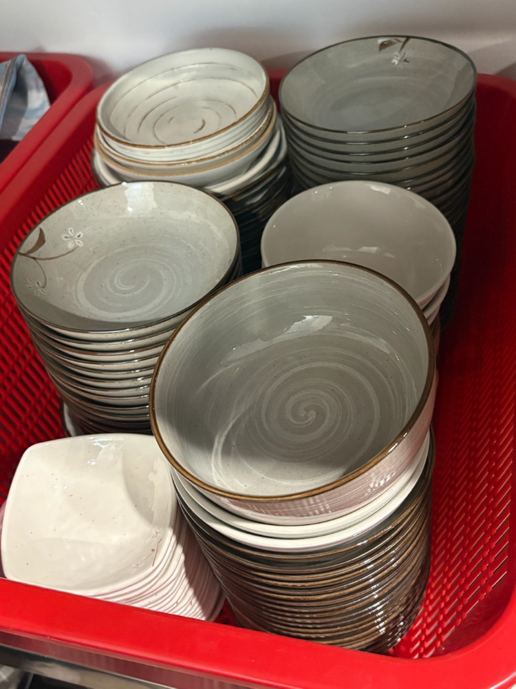 도자기 식기세트 일괄--3