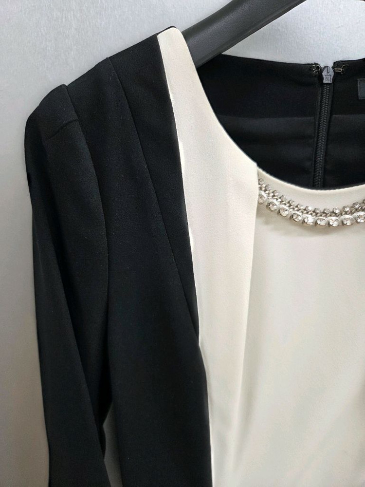 미니멈 크림 원피스--2