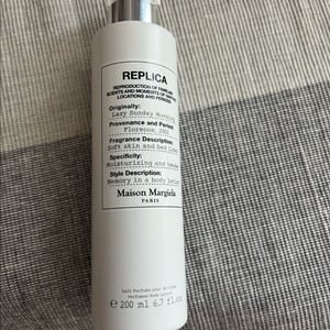 메종 마르지엘라 래플리카 레이지 선데이모닝 바디로션 200ml 미개벙 정품 새제품