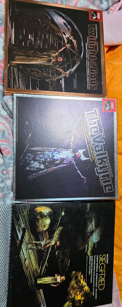 바그너 니벨룽의 반지 3곡 LP--0