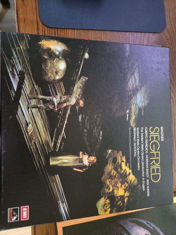 바그너 니벨룽의 반지 3곡 LP--2