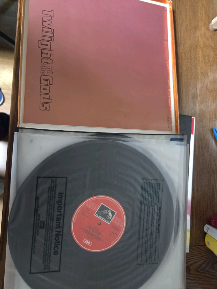 바그너 니벨룽의 반지 3곡 LP--5